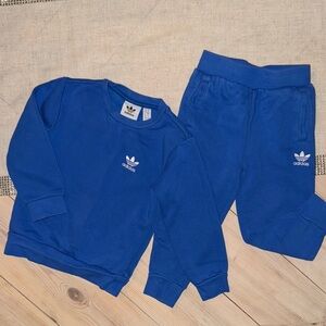 Adidas Blue Kids Tracksuit